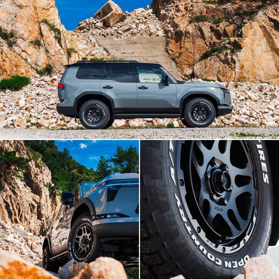 DELTA FORCE OVERLANDER 20x9.0J 5/120 +35 hab 72.6φ サテンブラック